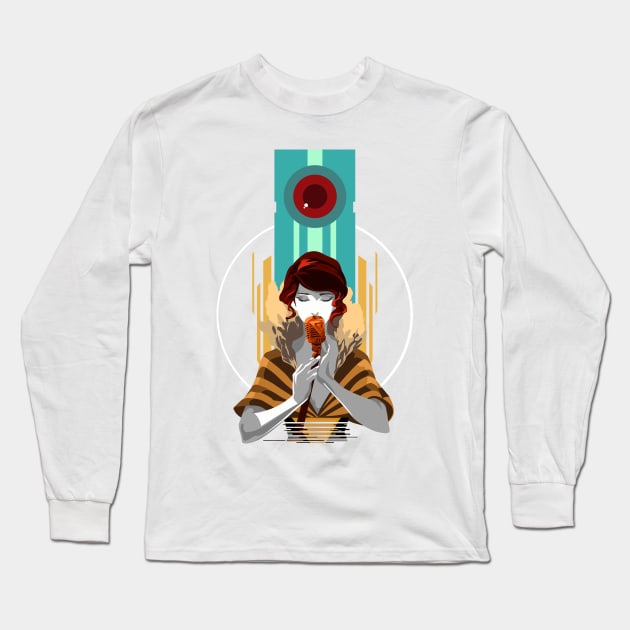 Transistor Long Sleeve T-Shirt by Beetlebum